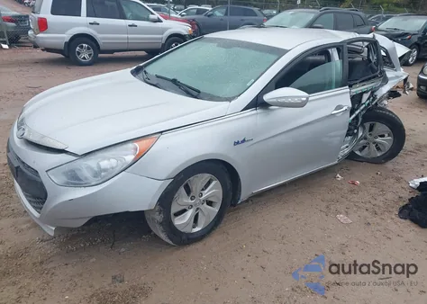 2015 Hyundai Sonata Hybrid z USA, uszkodzony, nr VIN KMHEC4A47FA134251